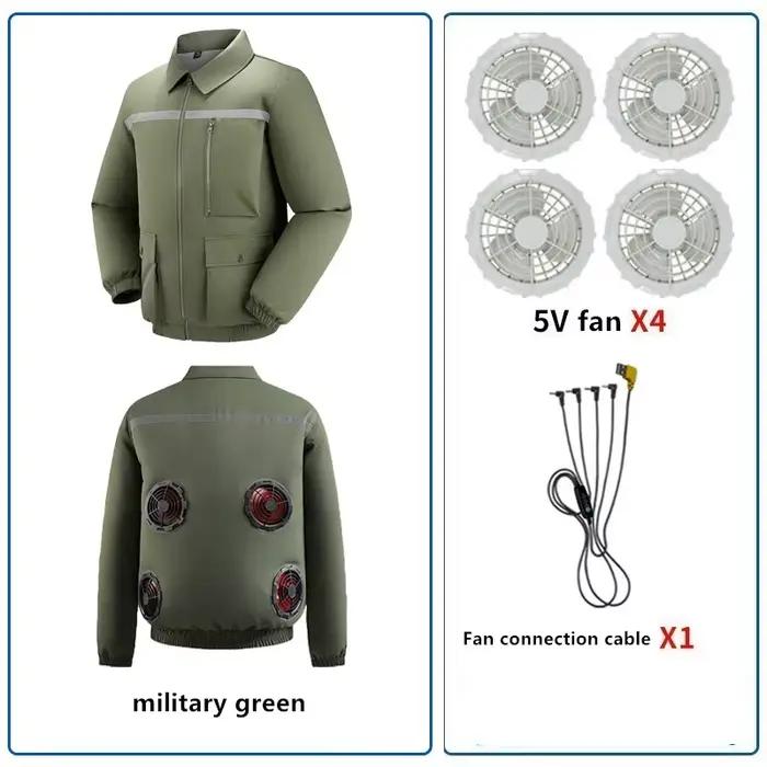 Nouvelle veste ventilée anti-chaud d'été pour hommes