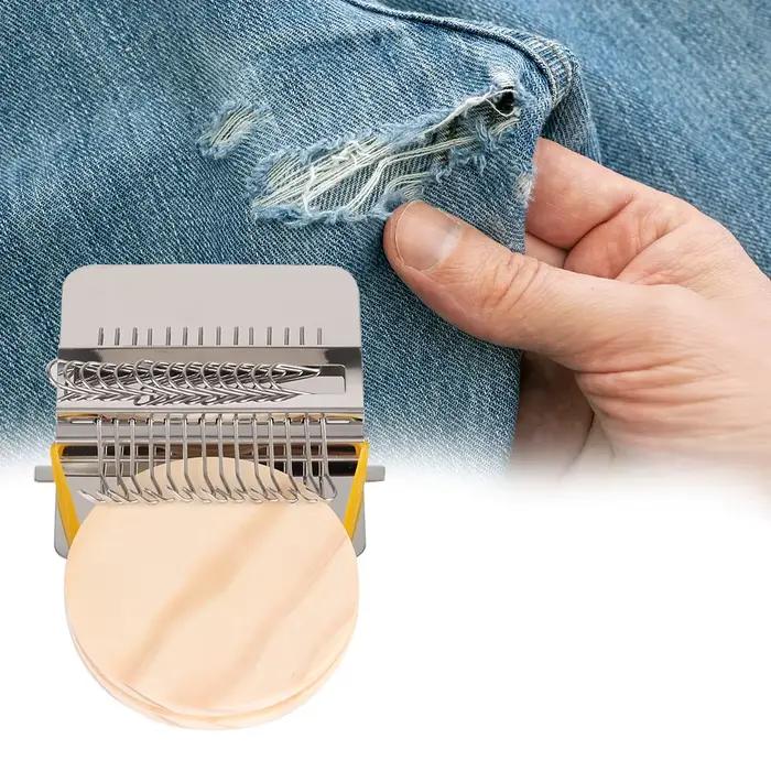 Outils de tricot pour réparer les vêtements et les jeans