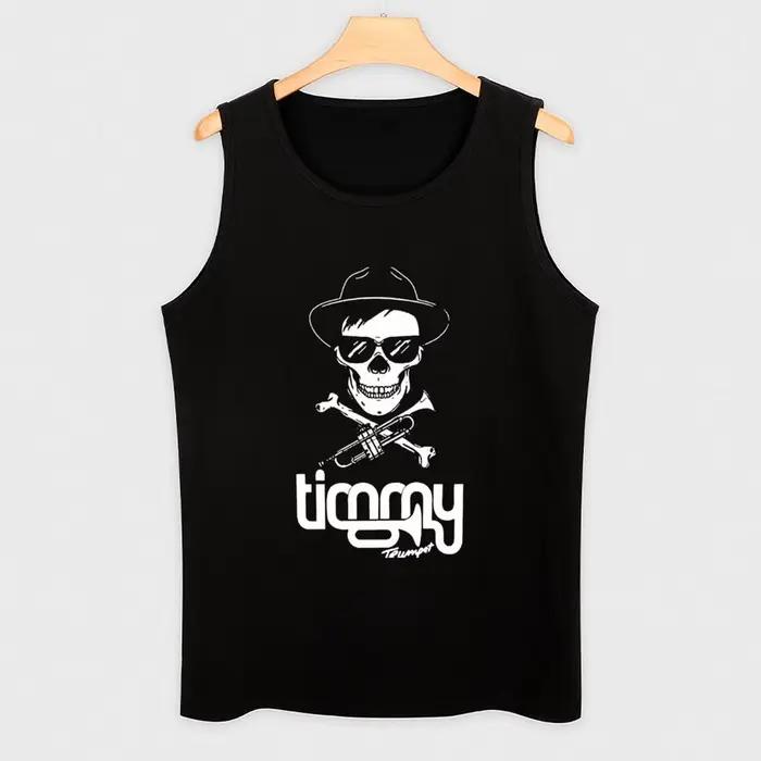 Timmy trompette débardeur t-shirts sans manches pour hommes vêtements de sport
