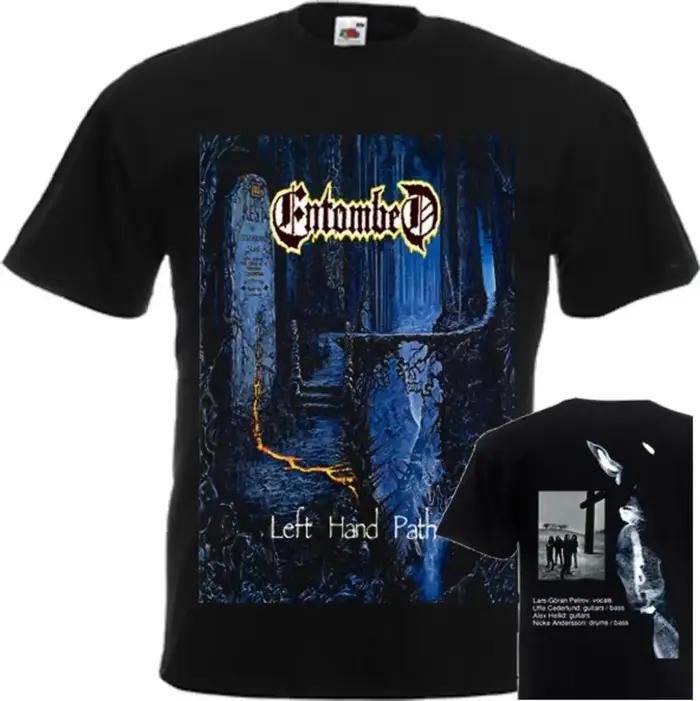 ENTOMBED-T-shirt imprimé Dtg Dtf, Stores Hand Path, Taille, Nouveau