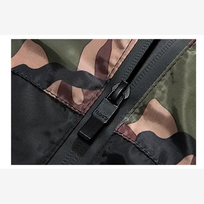 Everlast 2025 printemps automne nouveaux hommes vestes à capuche Camouflage manteaux militaires décontracté fermeture éclair coupe-vent vêtements