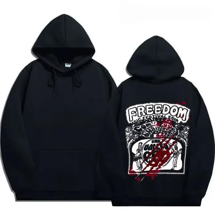 Nouveau style 2026 – Sweat à capuche Cry of Fear double face – Unisexe – Manches longues – Tailles S-3XL
