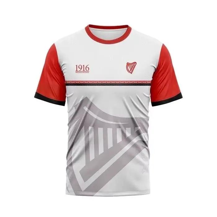 T-shirt de rugby 3D tendance été 2026