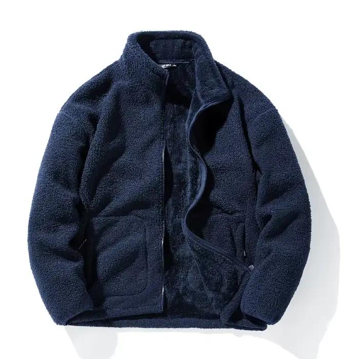 Vestes d'hiver Smile pour hommes, manteau chaud décontracté, col montant, veste d'extérieur, Harajuku Streetwear, grande taille, document adt, solide