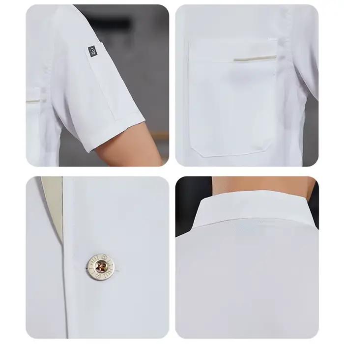 Veste de cuisinier d'été
