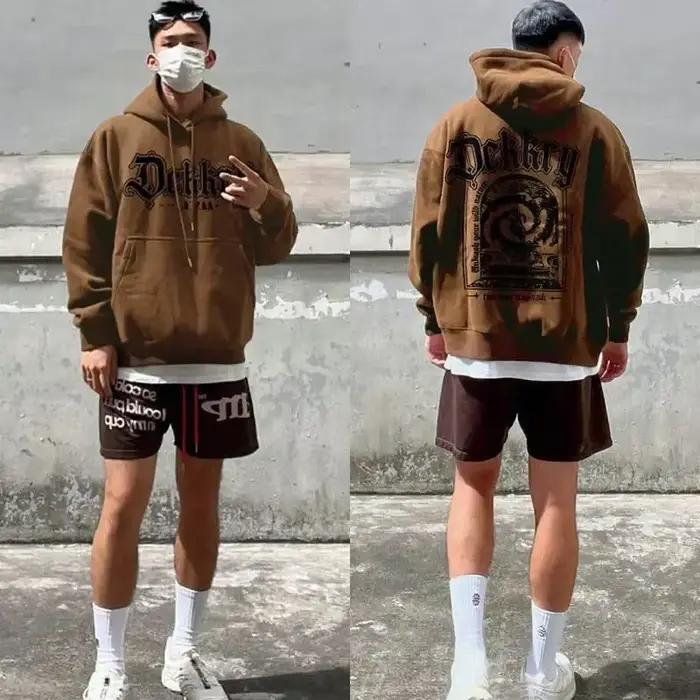 Sweat à capuche Harajuku pour hommes