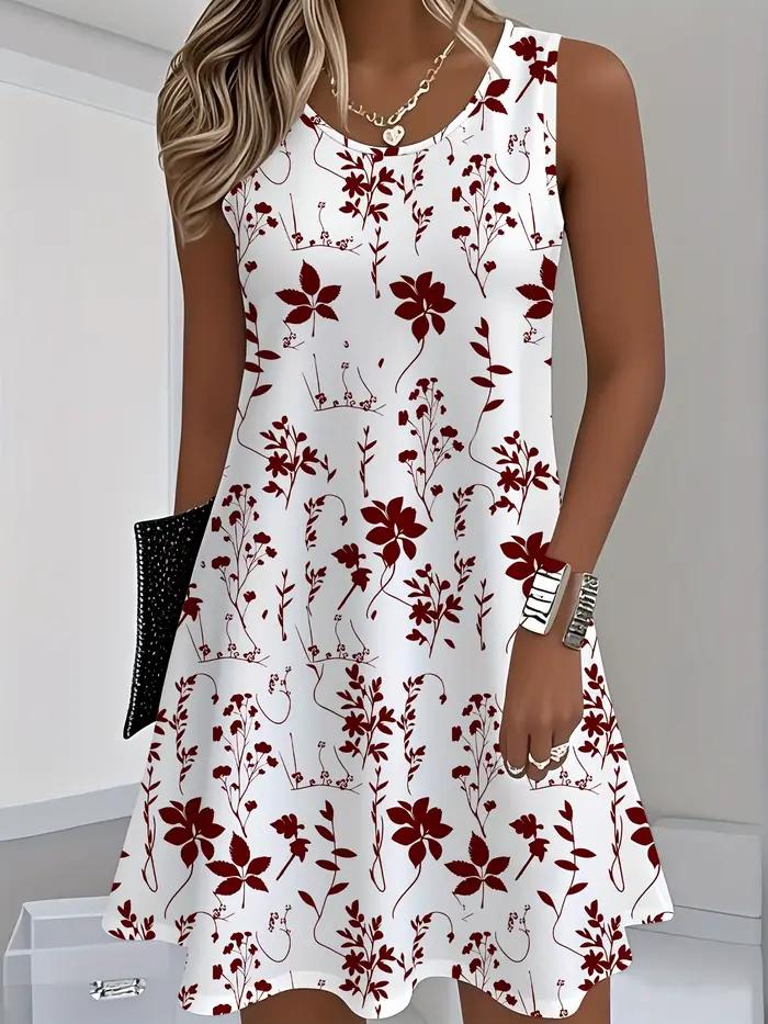 Robe florale femme bleu marine imprimé fleuri robes blanches