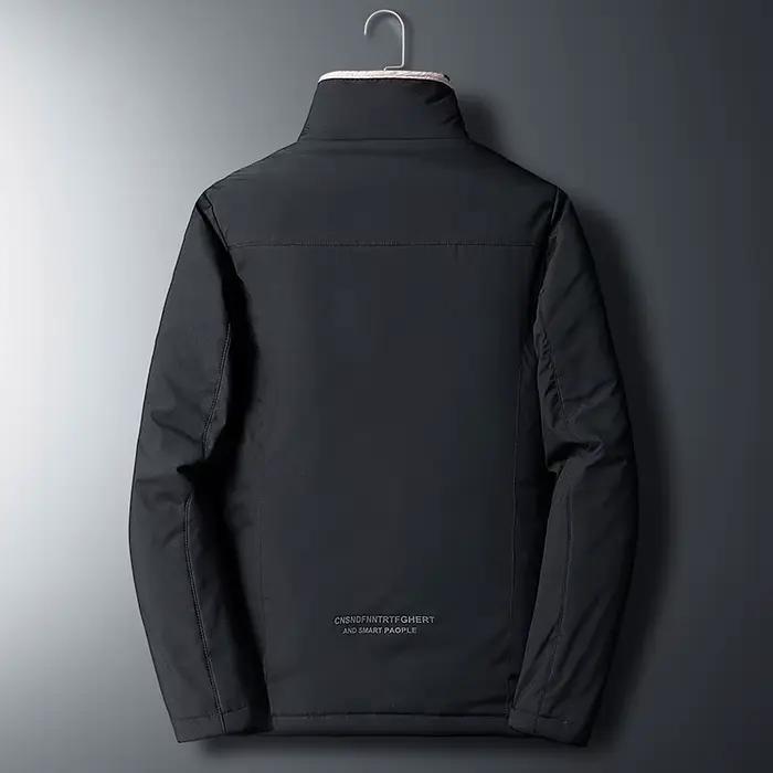 Hommes 2025 hiver coupe-vent chaud épais polaire veste