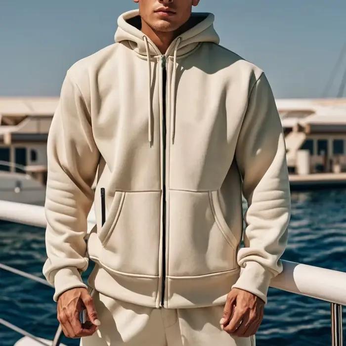 Sweat-shirt à capuche épais et confortable pour hommes