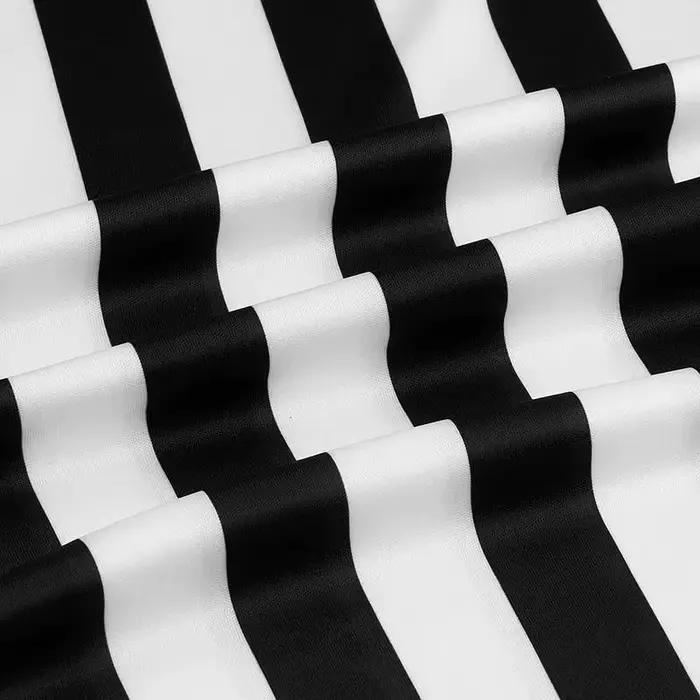 Chemise d'arbitre rayée pour hommes