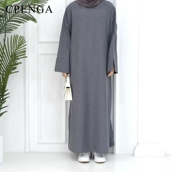 Abaya de dubaï pour femmes musulmanes