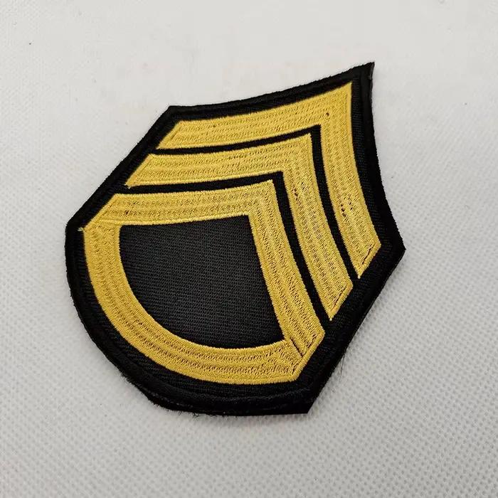 Patchs d'épaule de veste de vol une pièce – Badges brodés élégants pour sacs à dos et manches d'extérieur