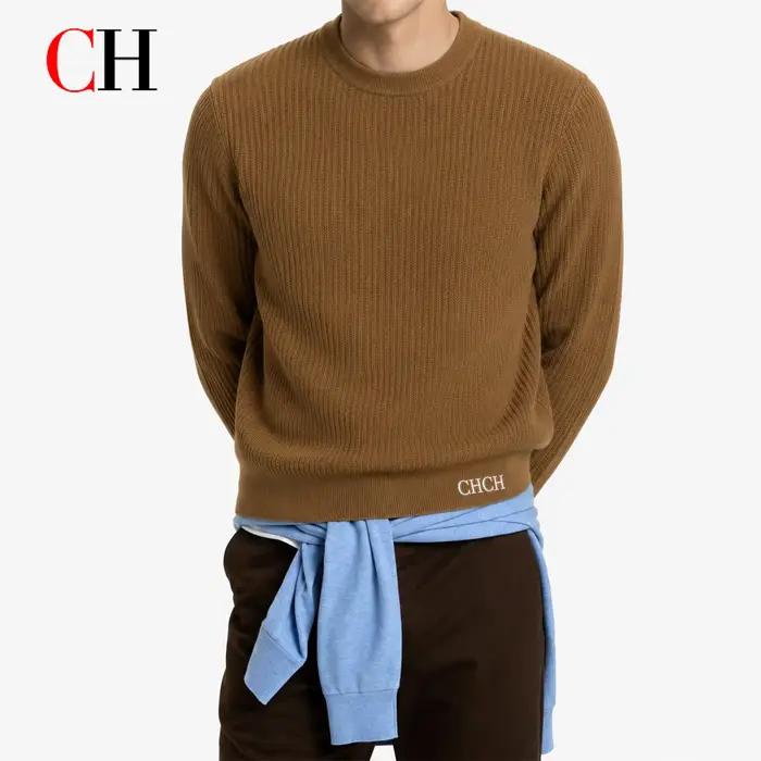 Pull à col rond pour homme CH