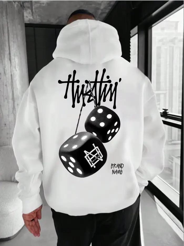 Sweat-shirt à capuche pour homme et femme - Nouveau motif géométrique tendance
