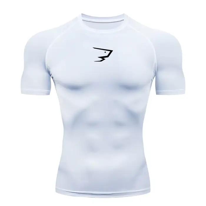 T-shirt de compression à manches courtes pour homme