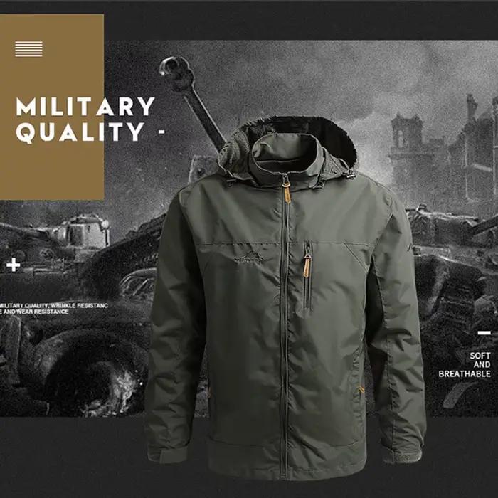 Veste de randonnée imperméable pour hommes