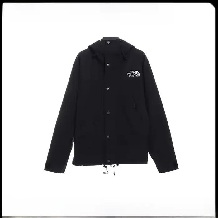 Combinaison d'escalade unisexe imperméable et coupe-vent trois en un 1990 North Face, veste à capuche, vêtements de sport de course en plein air, tissu Polyester