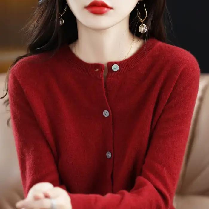 Cardigan à manches longues pour femme