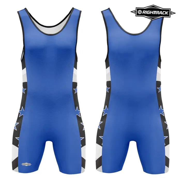 Singlets de lutte professionnels pour hommes