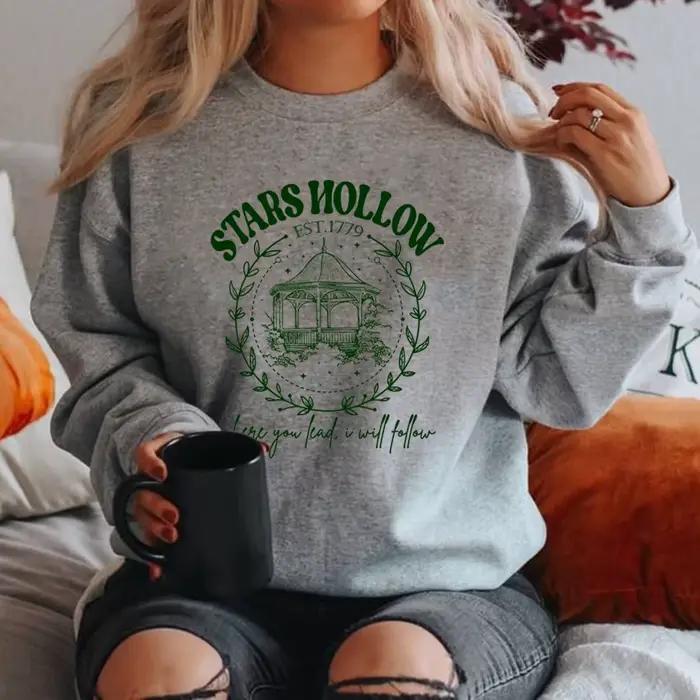 Sweat-shirt Hollow Stars Where You Lead I Will Follow