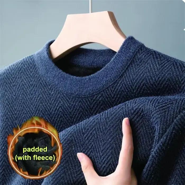 Pull homme Namou Drane en polyester pour automne hiver confortable et style décontracté occasions quotidiennes