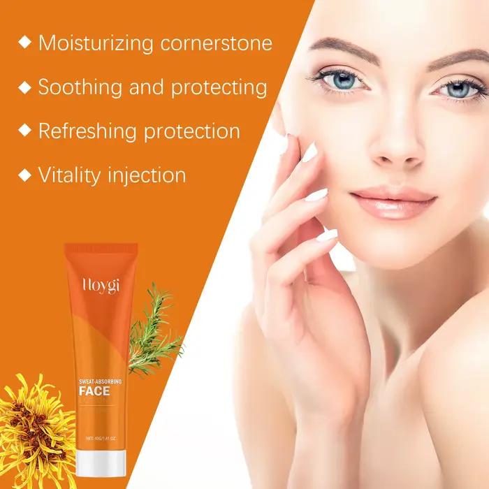 Lotion absorbant la sueur pour le contrôle de l'huile du visage