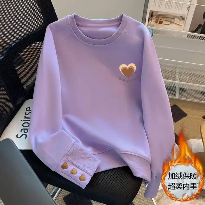 Sweat-shirt ample et décontracté pour femme