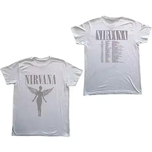 T-shirt Homme Nirvana in Utero Album – Édition Limitée Luxe Y2K Unisexe – Collection Été 2026