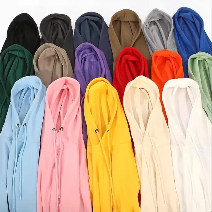 Sweat à capuche personnalisé 60% coton pour hommes et femmes