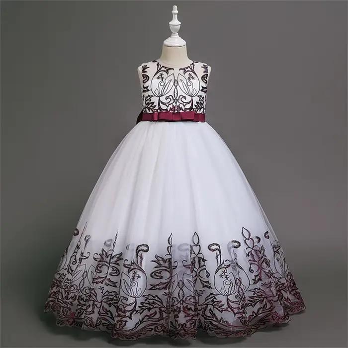 Robe de princesse en fibre pour filles