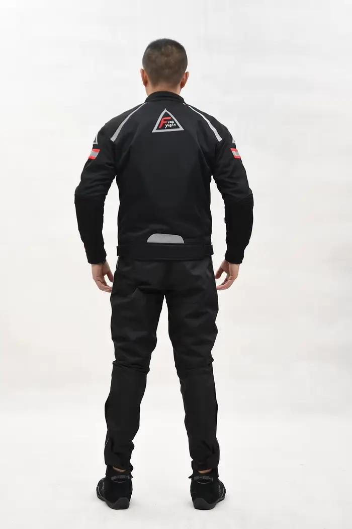 Veste d'équitation de moto d'été pour hommes, maille fine et respirante, vêtements de course, vêtements de chevalier avec prévention des chutes