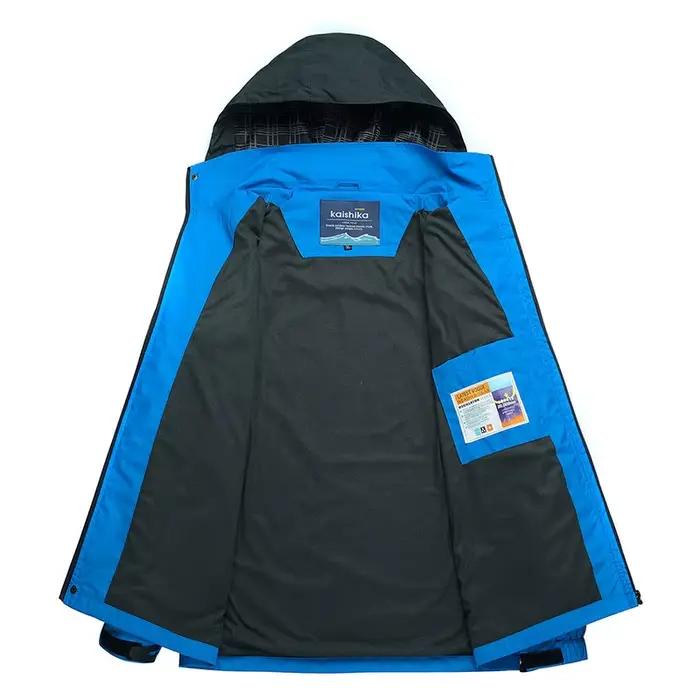 Camping randonnée veste hommes automne Sports de plein air manteaux escalade Trekking coupe-vent voyage imperméable vestes noir