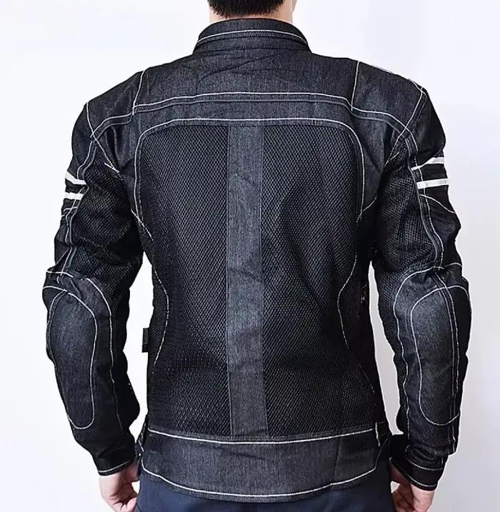 Veste en Denim respirant maille course Ride haute performance résistance aux chutes vêtements Moto