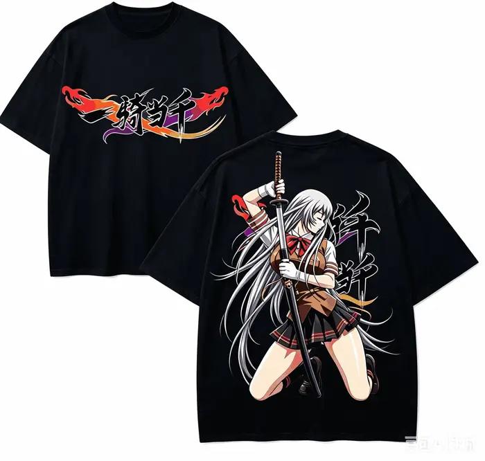 T-shirt Ikki Tousen pour amoureux de l'anime