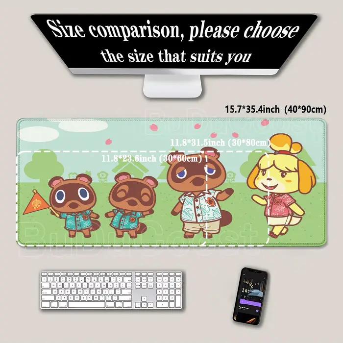 Impression HD Animal Crossing ‌ Grand tapis de souris Kawaii