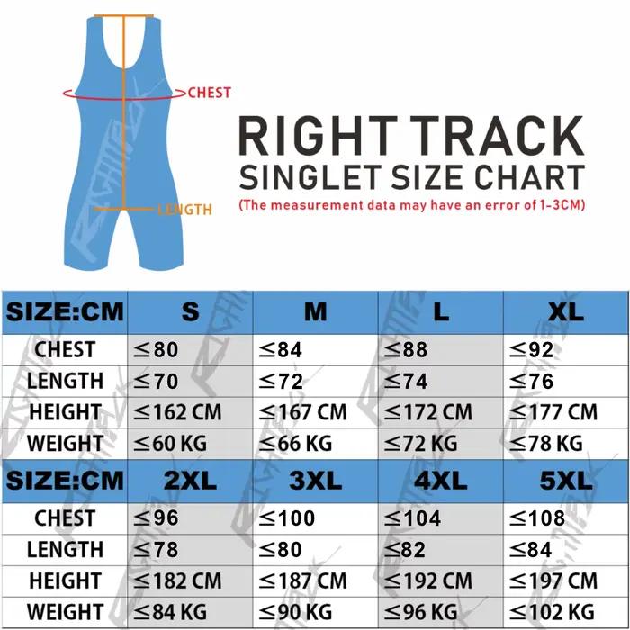 Singlets de lutte professionnels pour hommes