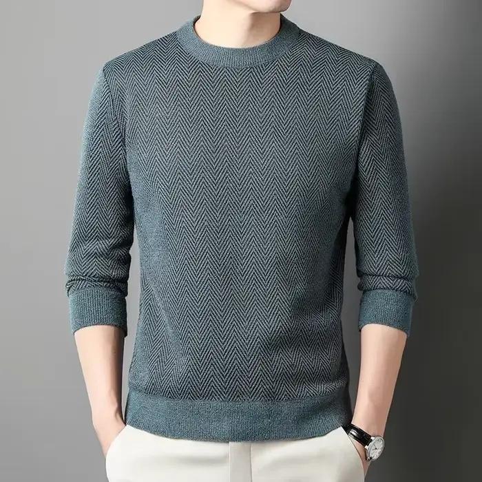 Pull homme Namou Drane en polyester pour automne hiver confortable et style décontracté occasions quotidiennes