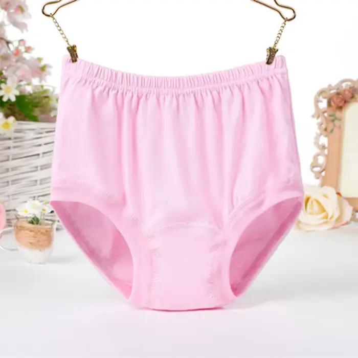Sous-vêtements en coton doux respirant pour femmes d'âge moyen et aînées