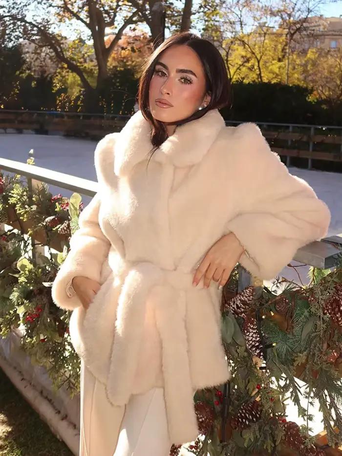 HH Manteau d'hiver chaud pour femme