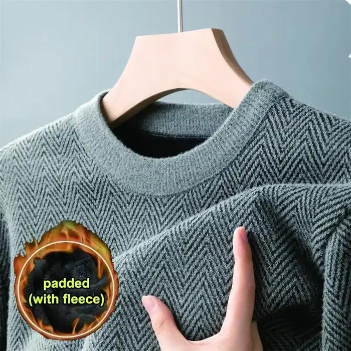 Pull homme Namou Drane en polyester pour automne hiver confortable et style décontracté occasions quotidiennes