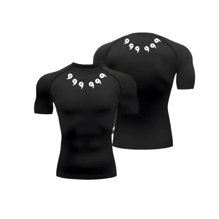 T-shirt de compression imprimé pour homme