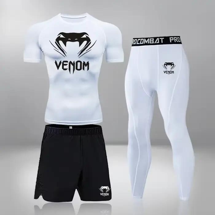 Combinaisons de sport de compression pour hommes