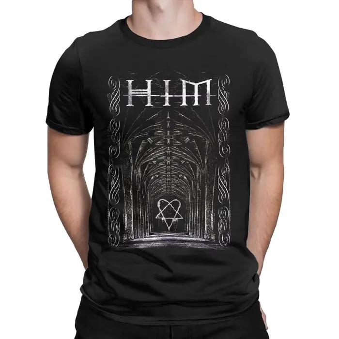 Harajuku T-Shirt Ville Valo Arch Him bande coton T-Shirts mode