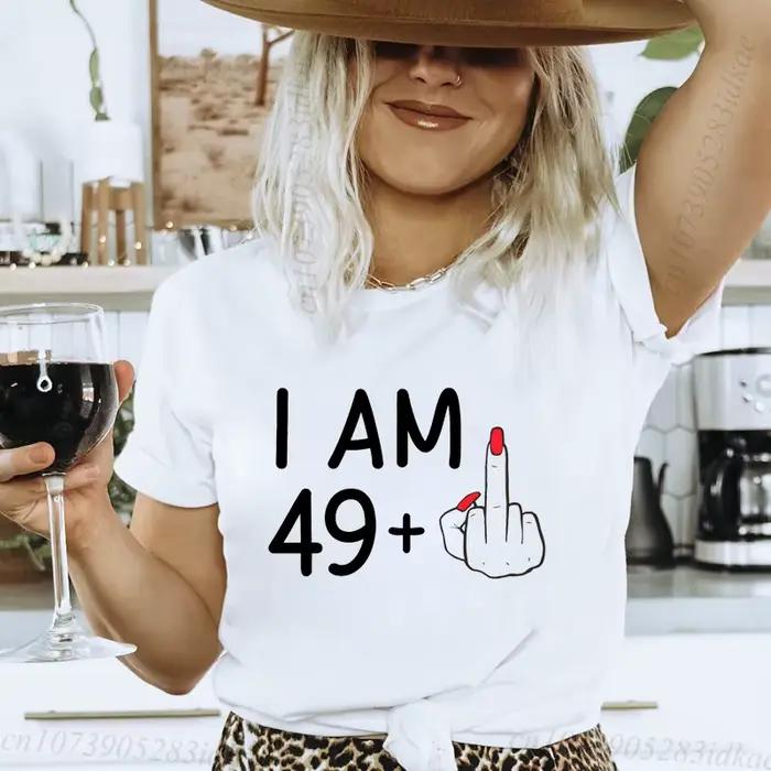 T-shirt à col rond pour femme