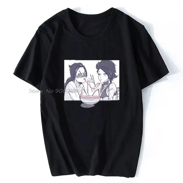 Akali X Kayn – t-shirt en coton pour homme et femme