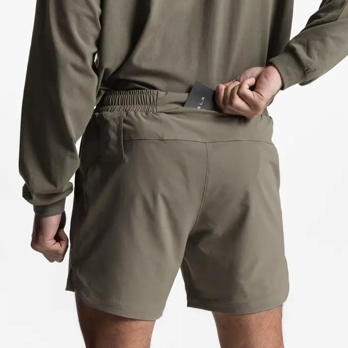 Short de course à séchage rapide pour hommes