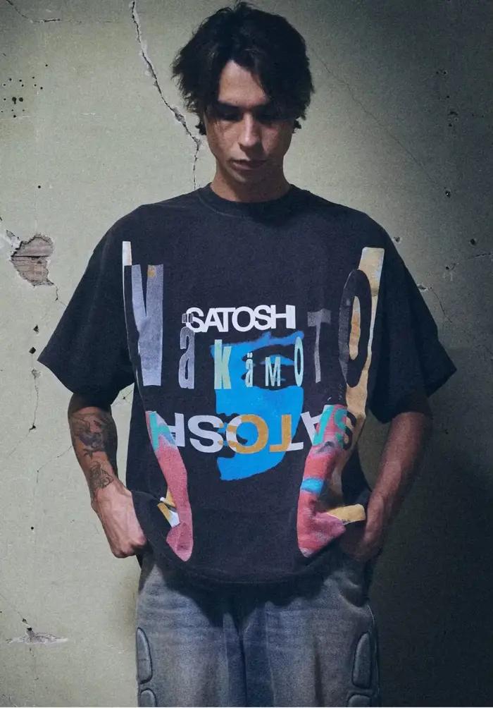 T-shirt noir vintage Satoshi Nakamoto pour hommes et femmes