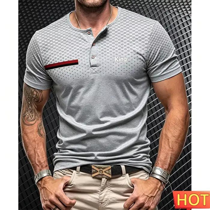 T-shirt pour homme, manches courtes