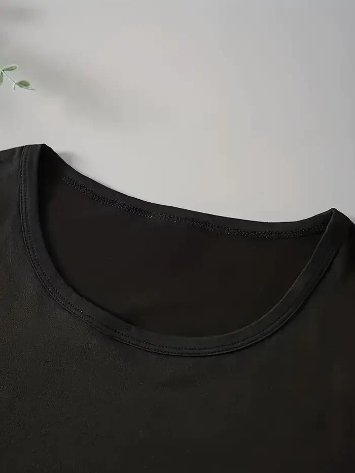 T-shirt à imprimé cœur