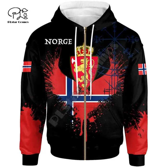 Country Feel Norge Tattoo Vintage Hoodies